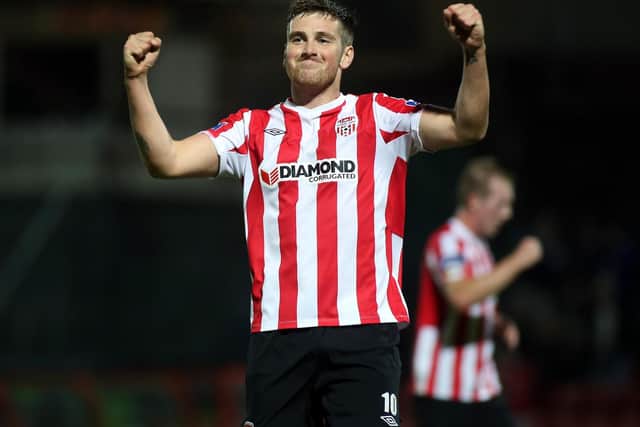 BACK WHERE HE BELONGS . . . McEleney returns to Brandywell after six trophy laden years with Dundalk.