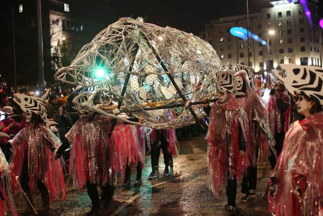 Derry Halloween - Return of the Ancients' International Halloween Street Carnival Parade 

Photo by Lorcan Doherty