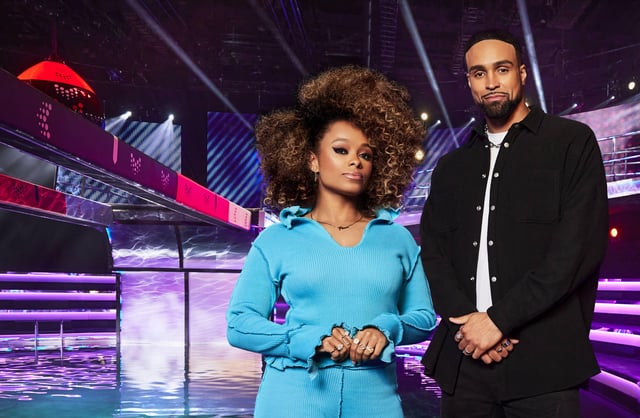 Fleur East and Ashley Banjo