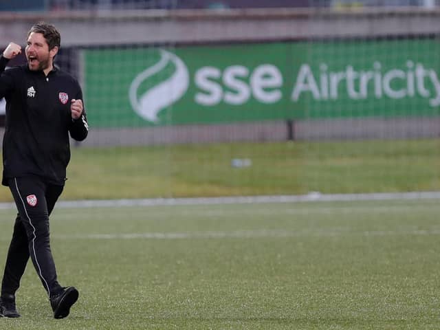 Derry City boss Ruaidhri Higgins responds to Vinny Perth's comments on Patrick McEleney's pre-contract announcement.