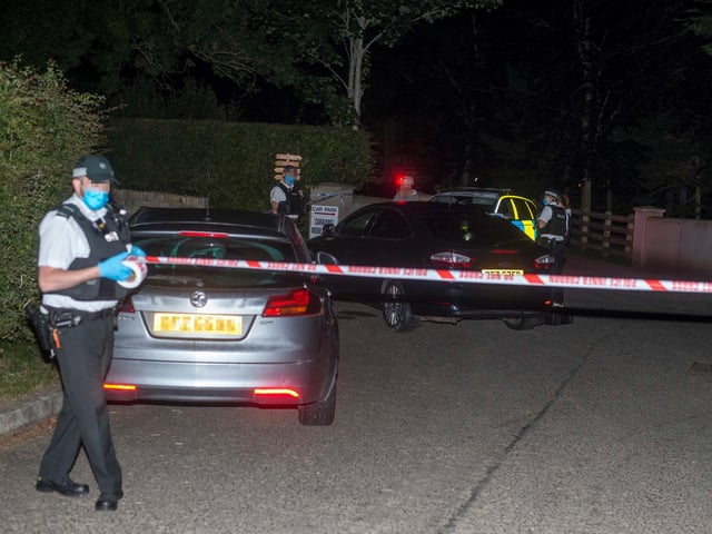 A photograph from the scene near Sea Coast Road. (Photo: McAuley Multimedia)