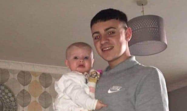 Peter O'Hagan and his daughter Ayda.