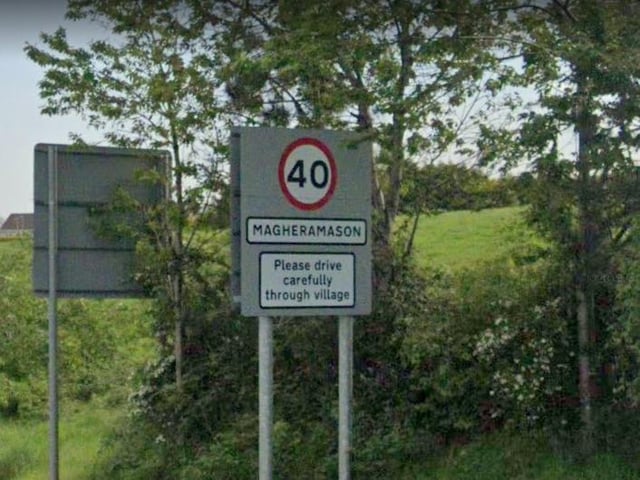 One car was taken at Magheramason.