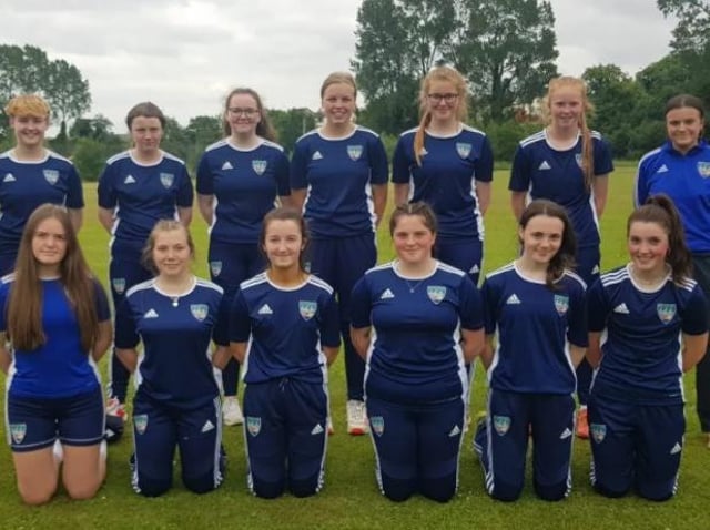 North West under-17 girls.