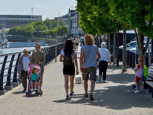 Maximum temperatures of up to 27 degrees are forecast.