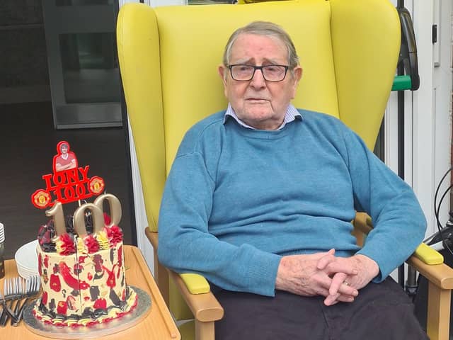 Hamilton Tony Brown celebrated his 100th birthday.