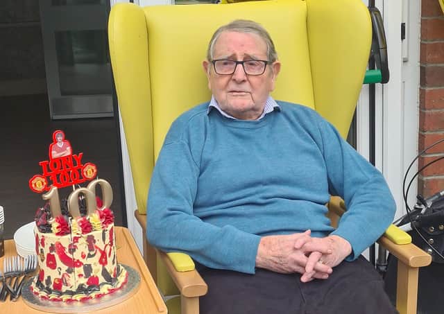 Hamilton Tony Brown celebrated his 100th birthday.
