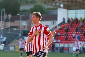 Derry City defender Ronan Boyce got the Candy Stripes off to a dream start against Shamrock Rovers but the home side were pegged back in the second half.