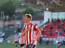 Derry City defender Ronan Boyce got the Candy Stripes off to a dream start against Shamrock Rovers but the home side were pegged back in the second half.