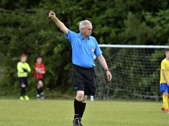 The late Noel O'Donnell pictured in action during the Foyle Cup tournament in 2019.