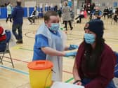 The last first dose of the Pfizer vaccine will be delivered at the Foyle Arena on Saturday.