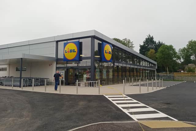 The new Lidl store will open on Thursday morning.