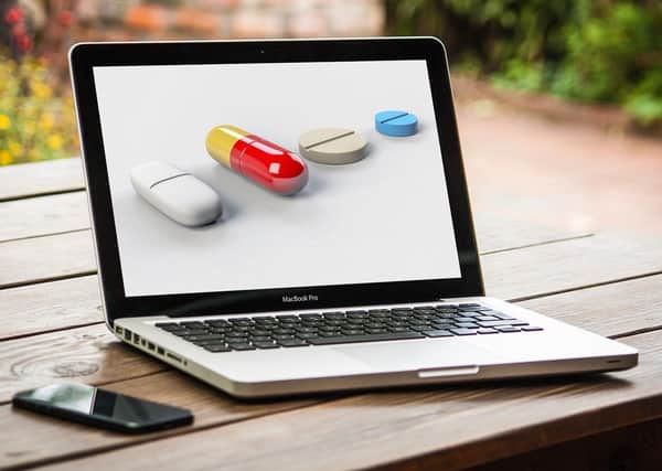Fake prescription and other illegal drugs are being sold online  and over the dark web.