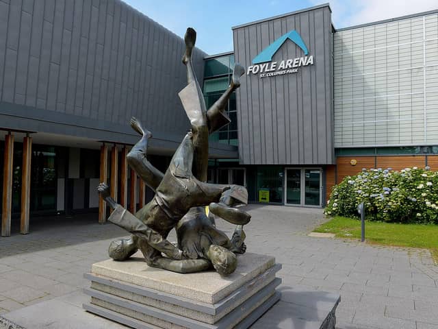 The Foyle Arena in St Columb’s Park. DER2126GS - 130