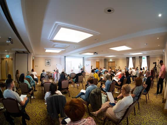 A section of the audience at the recent Mindset Junkie seminar by Seamus Fox.