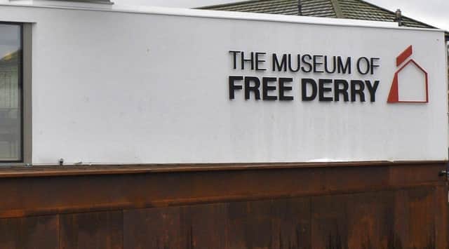 The Museum of Free Derry in Glenfada Park in Derry. DER0717GS009
