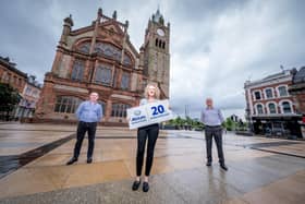 Senior Leader at Allstate NI David Quinn, Senior Application Developer Tanya Adair and Business Information Security Officer Tony McElhinney.