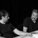Brendan Quinn, who plays Sean Millar in Nutcase and Sean Donegan, who plays his father Michael.