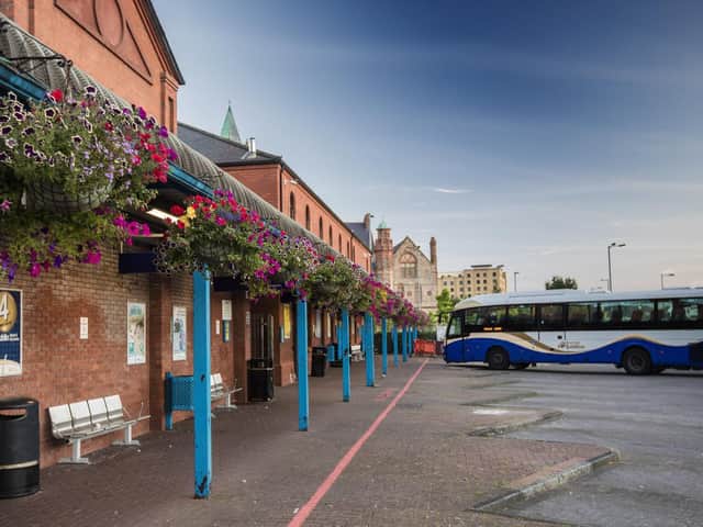 Translink's Foyle Street bus depot.