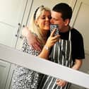 Daryl McGinley is pictured with his sister Ciarsha who says having his own place has been “great for him”