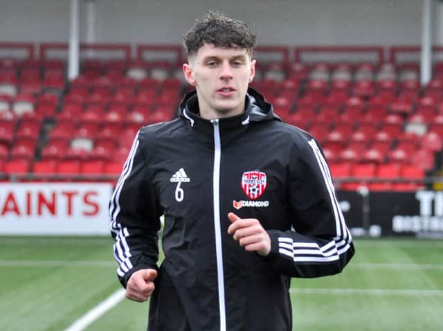 Derry City welcome back Eoin Toal for this afternoon's clash against Dundalk.