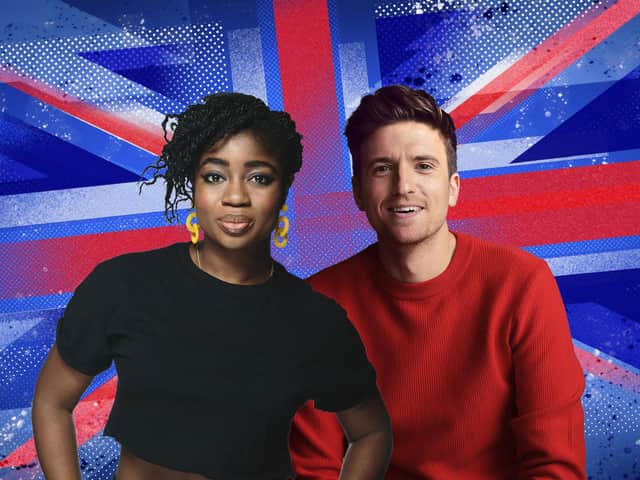 Hosts Radio 1 stalwarts Greg James and Clara Amfo