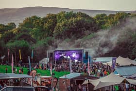 The scene at Stendhal on Friday. Picture: Ciara McMullan