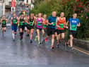 Action from the 2019 Donegal Half Marathon.