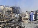 Many people have been displaced by the turmoil in Afghanistan.