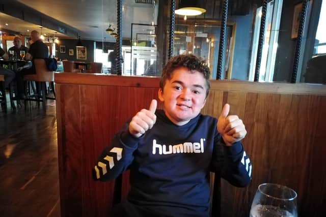 Fourteen year-old Niall O’Doherty, who lives with Duchenne Muscular Dystrophy, is the inspiration behind Dr. McAteer's charity bid.