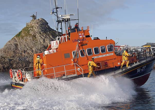 The Fenit RNLI lifeboat.