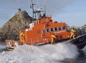 The Fenit RNLI lifeboat.