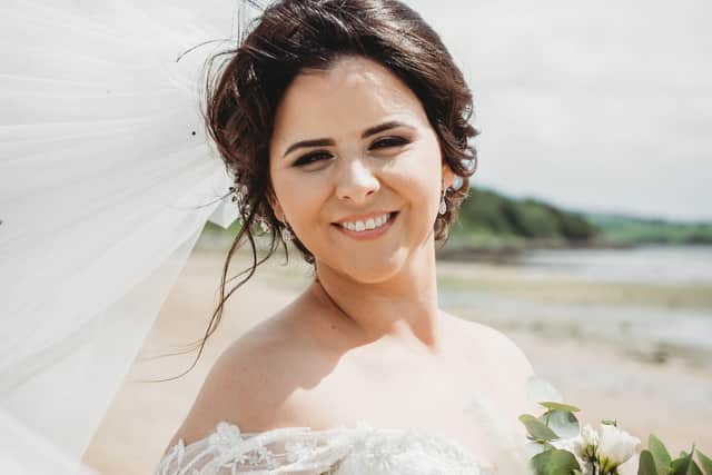 THE BIG DAY: Bride Grainne Keogh from Derry. (Photo by James Aiken Photography)