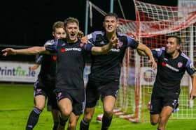 Derry City's Ronan Boyce has been called up to the Ireland U21 squad. Picture by Kevin Moore/MCI