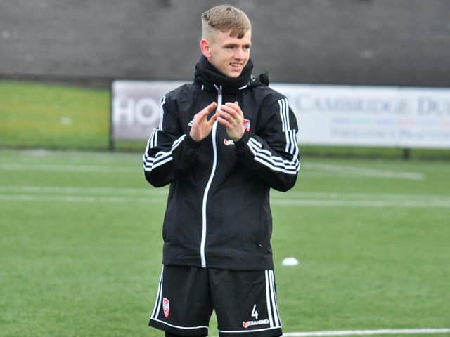 Derry City's Ciaron Harkin.