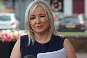 Deputy First Minister and Sinn Féin leader in the north Michelle O'Neill.