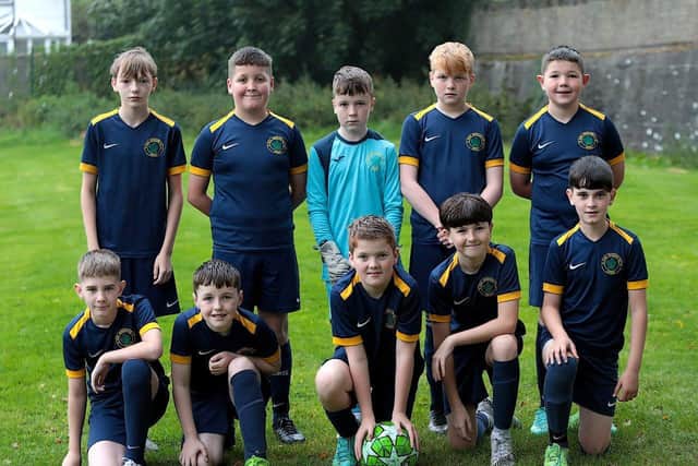 The Don Bosco's U11 team which won the Anthony Martin Memorial Trophy on Saturday.