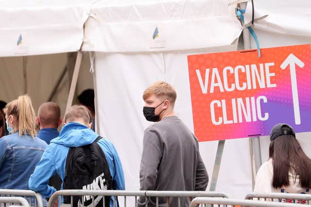 Vaccine clinics (file picture) Picture by Jonathan Porter/PressEye