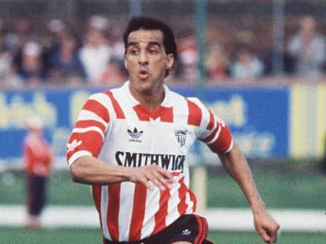 Striker Owen Da Gama.