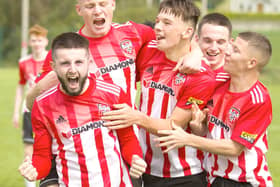 Derry City's U17 forward Callum Gillen has scored three goals this campaign for Mo Mahon and Donal O'Brien's young charges who reached the midway part of the season unbeaten. Photographs by The Jungleview