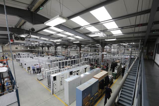 E&I Engineering’s electrical switchgear manufacturing facility.