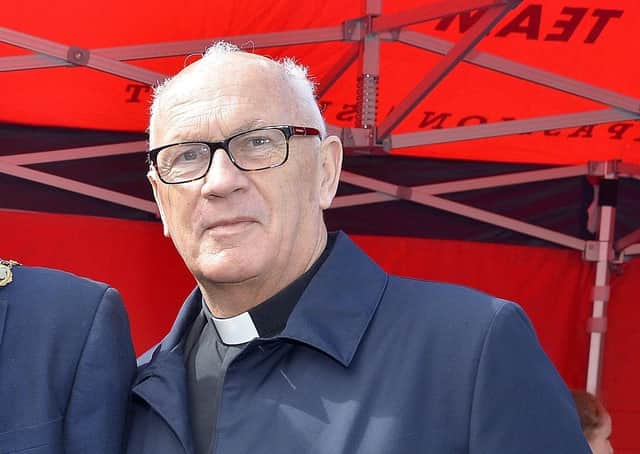 Fr Aidan Mullan pictured back in 2018 at The House in the Wells. DER3218GS061