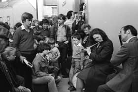 Young and old enoying the Fleadh.