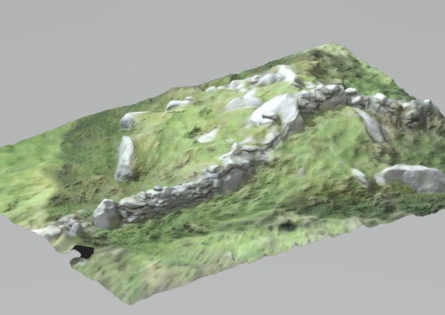 Turas Cholm Cille – Stad/Station 1 (the ‘Altar’ in the townland of An tSráid is the starting point of the Turas