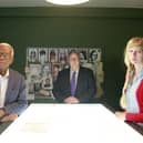 Sir Trevor McDonald, former Met Police Detective Chief Inspector Colin Sutton and forensic psychologist Dr Donna Youngs