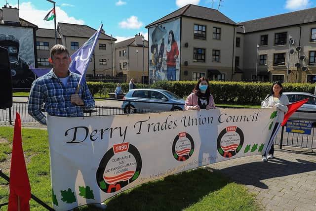 Derry Trades Union Council has called a rally in opposition to the proposed £20 cut to Universal Credit.