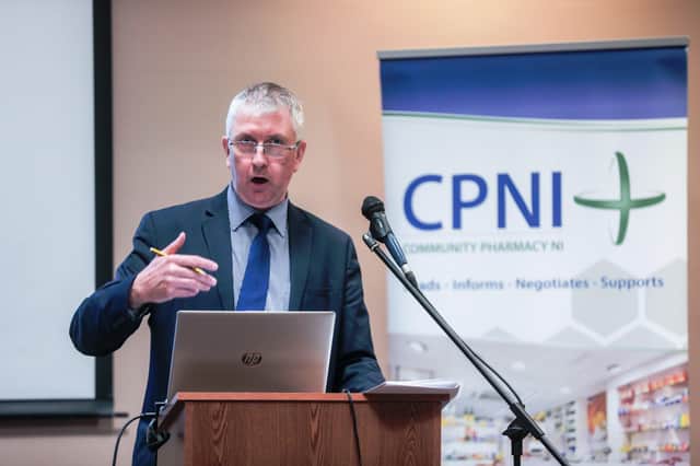 Gerard Greene, Chief Executive of Community Pharmacy NI.