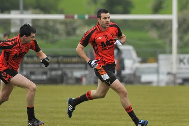 Cailean O'Boyle hit a crucial second half goal as Lavey shocked reigning champions Slaughtneil in the Derry Senior football championship.