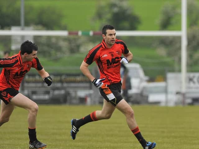 Cailean O'Boyle hit a crucial second half goal as Lavey shocked reigning champions Slaughtneil in the Derry Senior football championship.