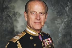 HRH Prince Philip, Duke of Edinburgh
Official royal portrait in full military regalia
